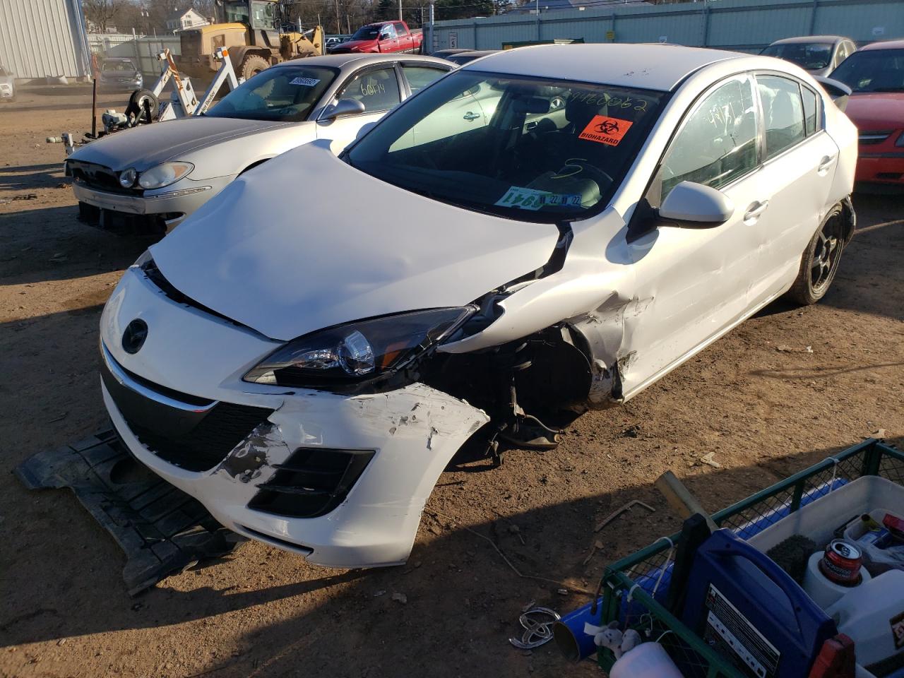 Photo 2 from auction – 2010 MAZDA 3 I with VIN JM1BL1SG8A1163815
