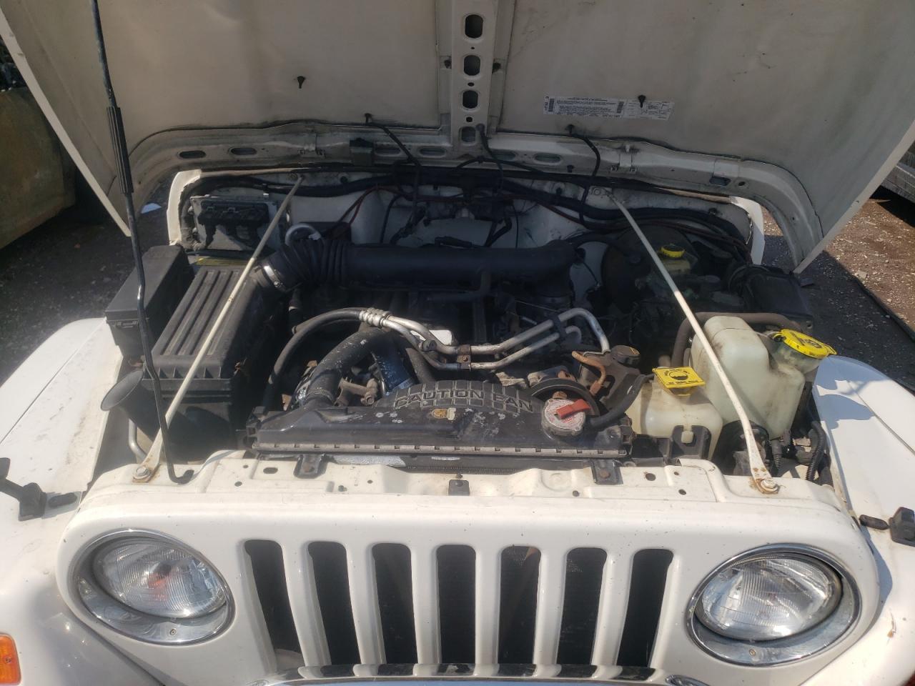 Photo 7 from auction – 2001 JEEP WRANGLER / with VIN 1J4FA59S81P335759