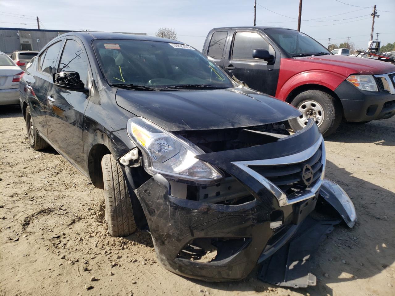 NISSAN VERSA S 2019 with VIN 3N1CN7AP2KL847128 - Photo from auction