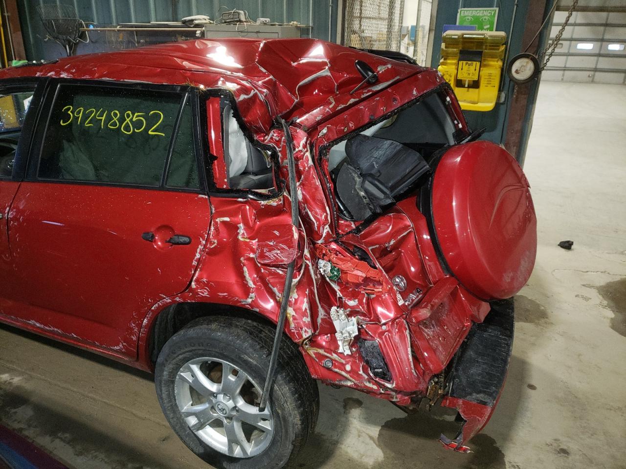 Photo 9 from auction – 2011 TOYOTA RAV4 with VIN 2T3BK4DV0BW062125