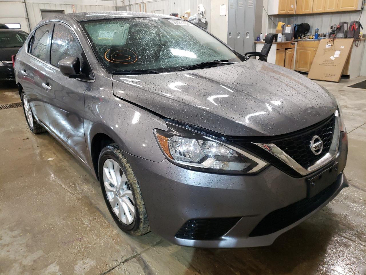 NISSAN SENTRA S 2017 with VIN 3N1AB7AP3HY228744 - Photo from auction
