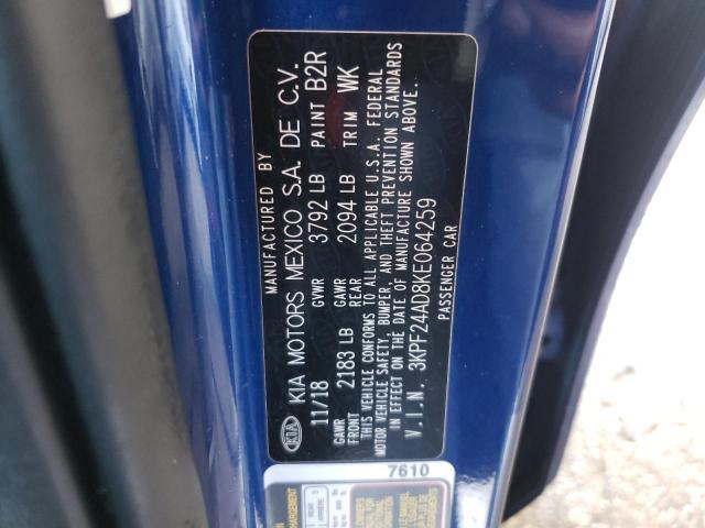 Photo 10 from auction – 2019 KIA FORTE FE with VIN 3KPF24AD8KE064259