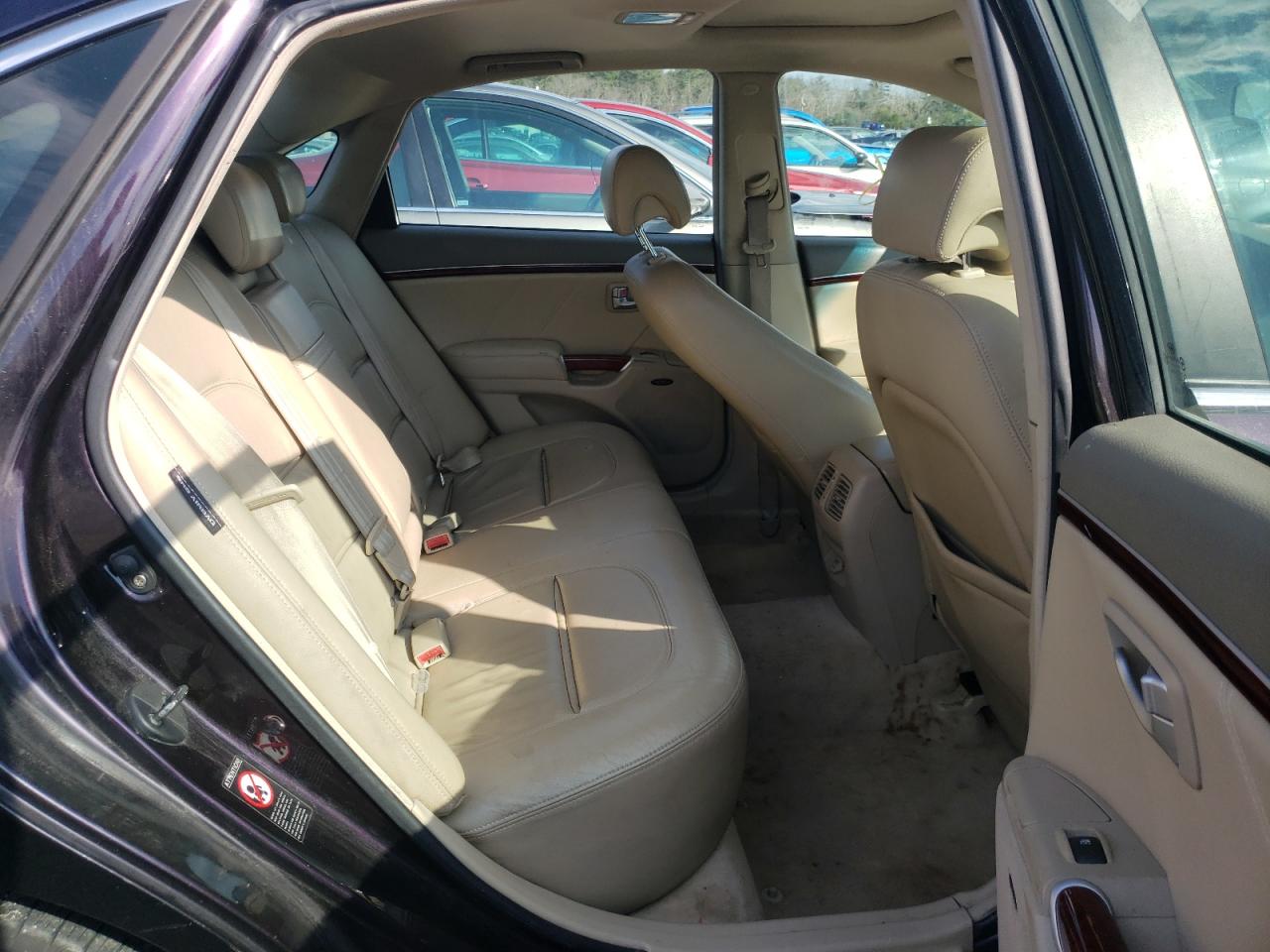 Photo 6 from auction – 2007 HYUNDAI AZERA SE with VIN KMHFC46F47A167305