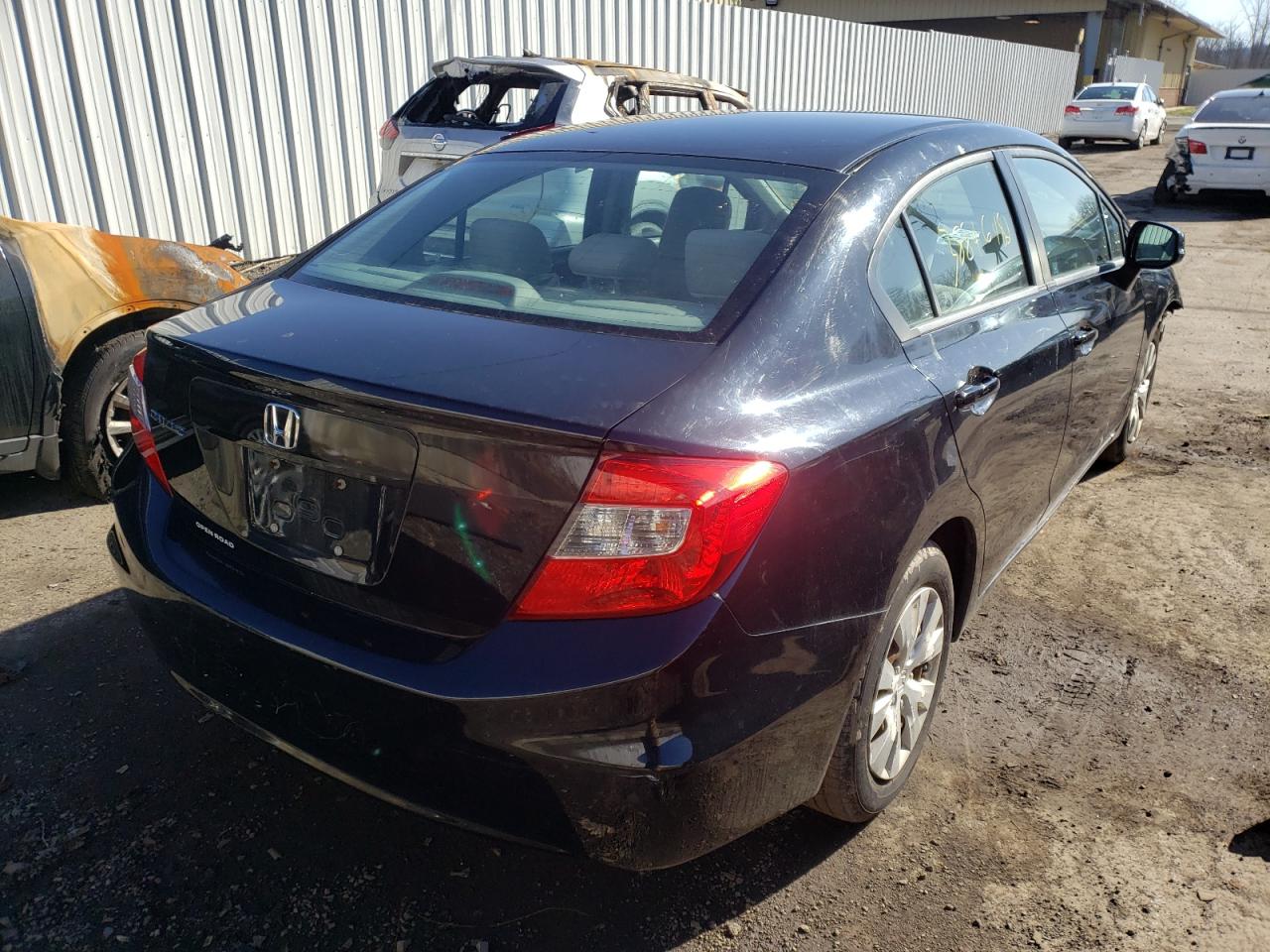 Photo 4 from auction – 2012 HONDA CIVIC LX with VIN 19XFB2F59CE343792