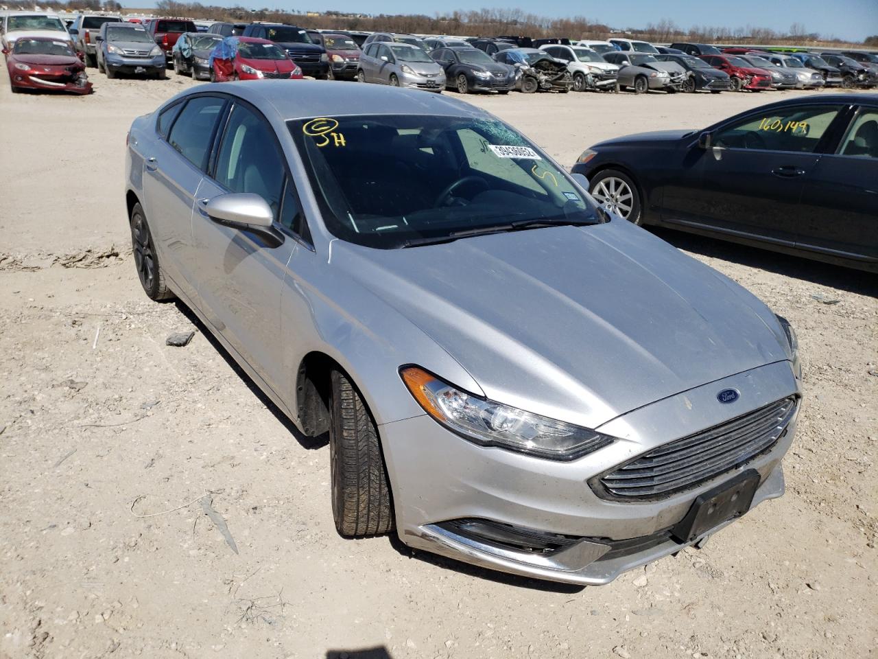 Photo 1 from auction – 2018 FORD FUSION SE with VIN 3FA6P0HD2JR203556