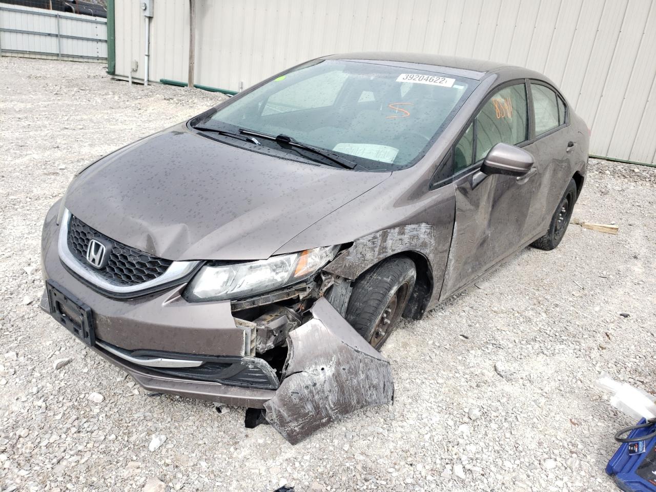 Photo 2 from auction – 2015 HONDA CIVIC LX with VIN 19XFB2E52FE021940