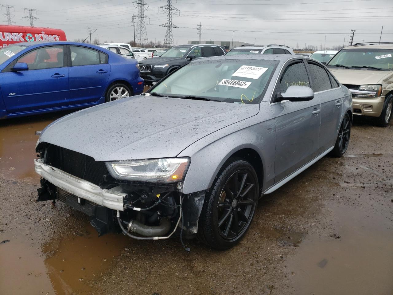 Photo 2 from auction – 2016 AUDI A4 PREMIUM with VIN WAUBFAFL8GN010302
