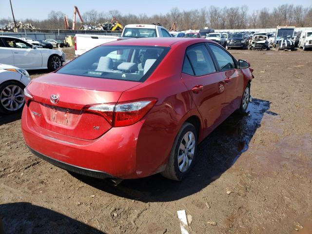 Photo 4 from auction – 2014 TOYOTA COROLLA L with VIN 2T1BURHE4EC042282