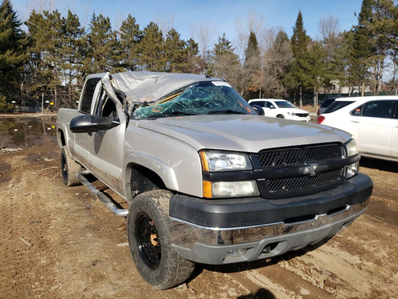 CHEVROLET SILVERADO 2004 with VIN 1GCHK23244F249510 - Photo from auction
