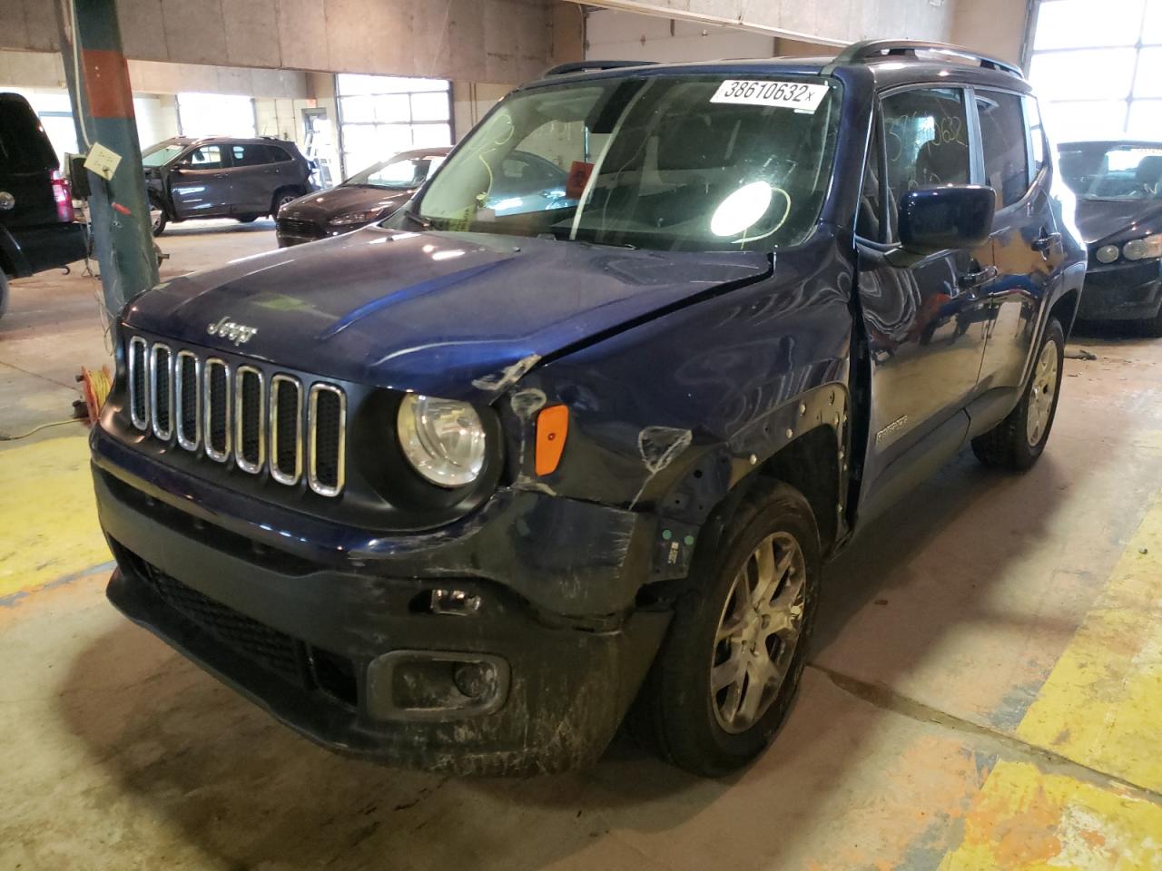 Photo 2 from auction – 2017 JEEP RENEGADE L with VIN ZACCJBBB0HPG59397