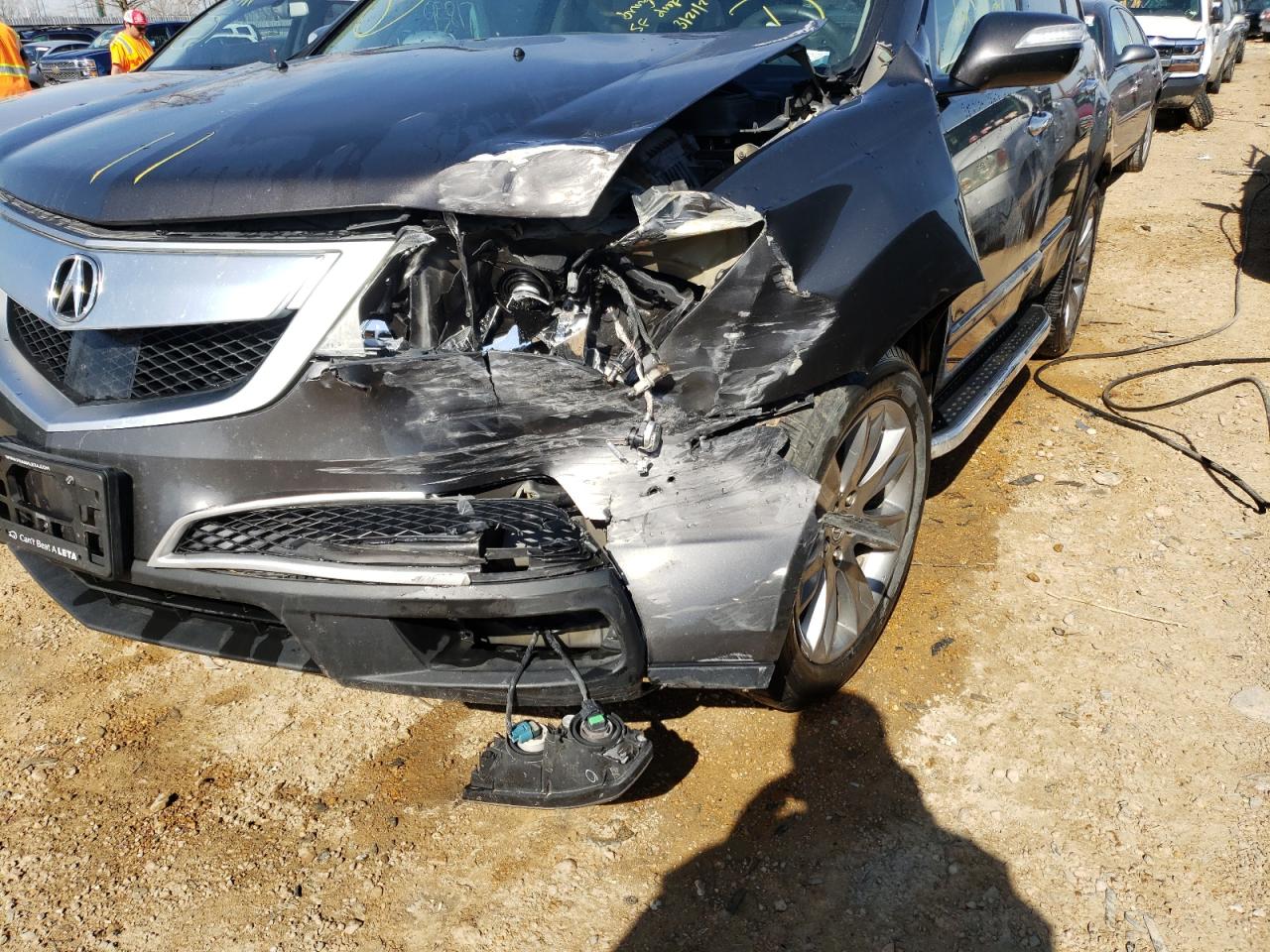 Photo 9 from auction – 2012 ACURA MDX ADVANC with VIN 2HNYD2H85CH539396