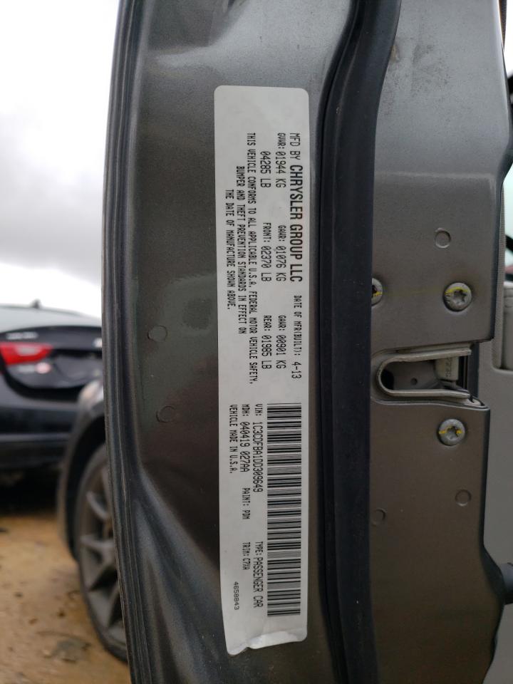 Photo 10 from auction – 2013 DODGE DART SXT with VIN 1C3CDFBA1DD309649