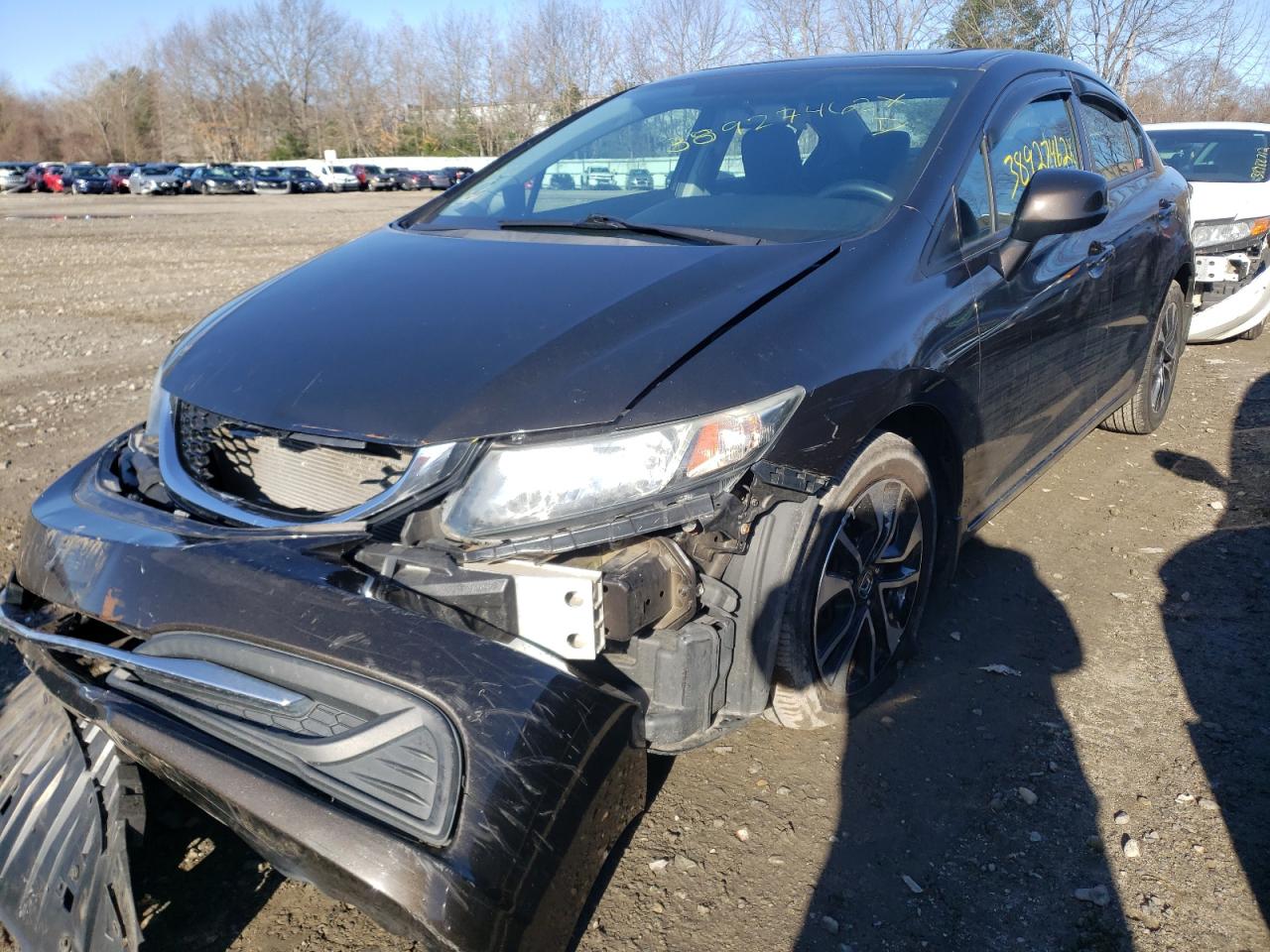 Photo 2 from auction – 2013 HONDA CIVIC EX with VIN 2HGFB2F81DH534057
