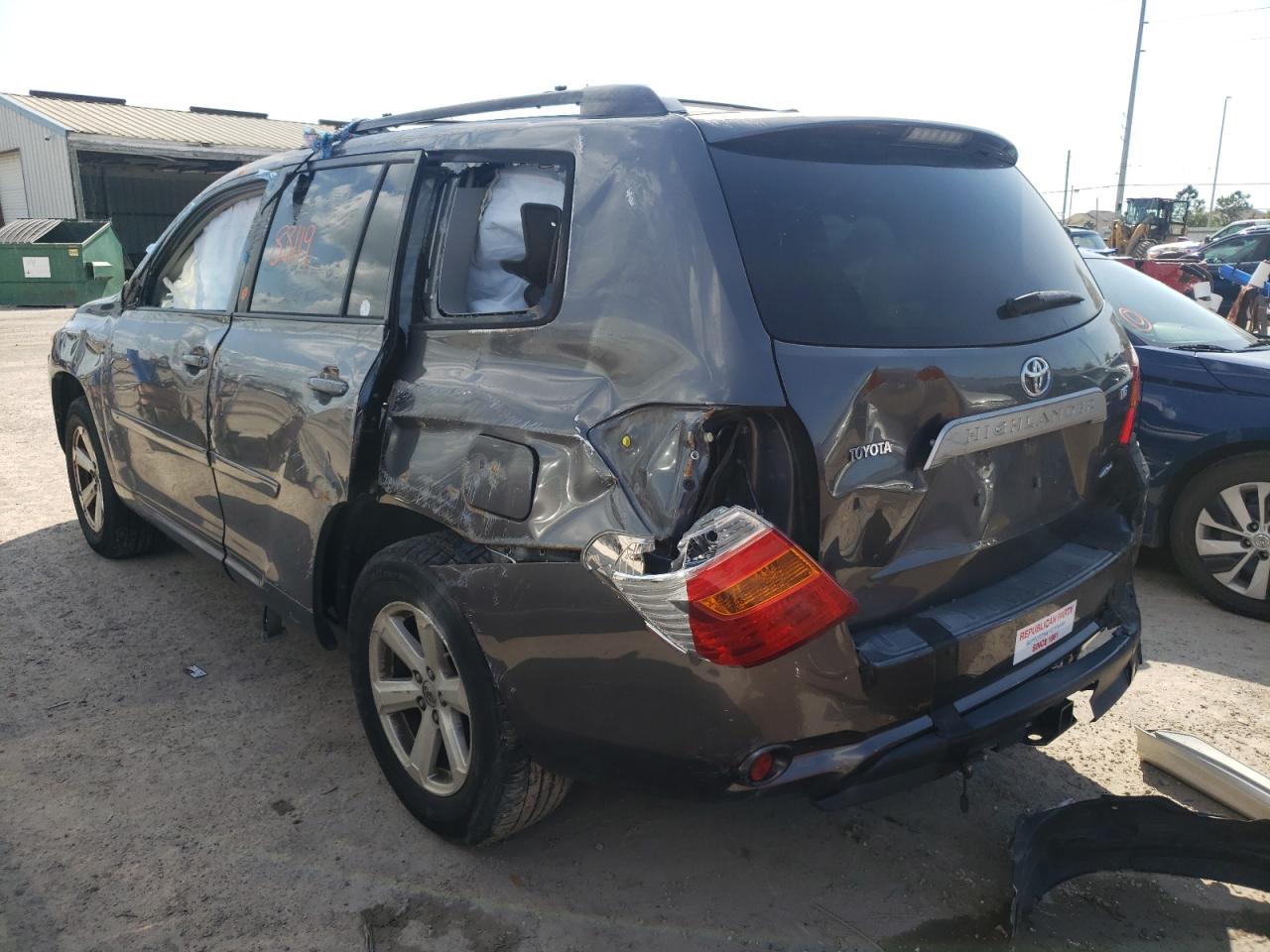 Photo 3 from auction – 2009 TOYOTA HIGHLANDER with VIN JTEES41A492143108