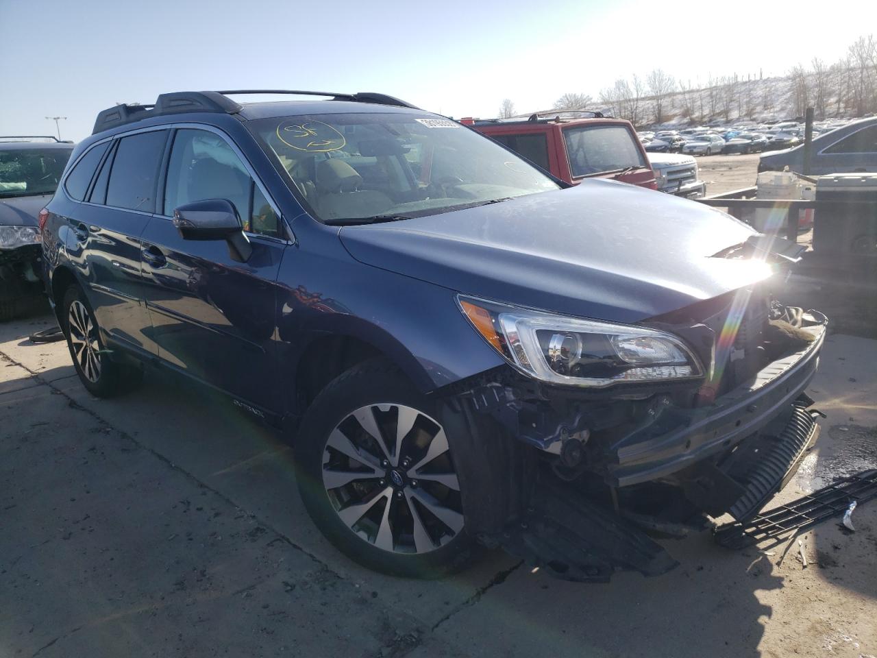 SUBARU OUTBACK 3. 2017 with VIN 4S4BSENC0H3298655 - Photo from auction
