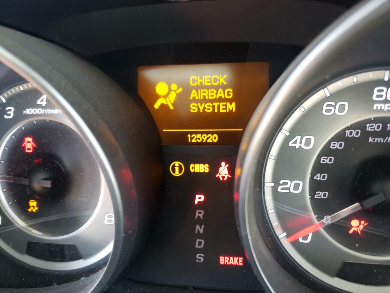 Photo 8 from auction – 2012 ACURA MDX ADVANC with VIN 2HNYD2H85CH539396
