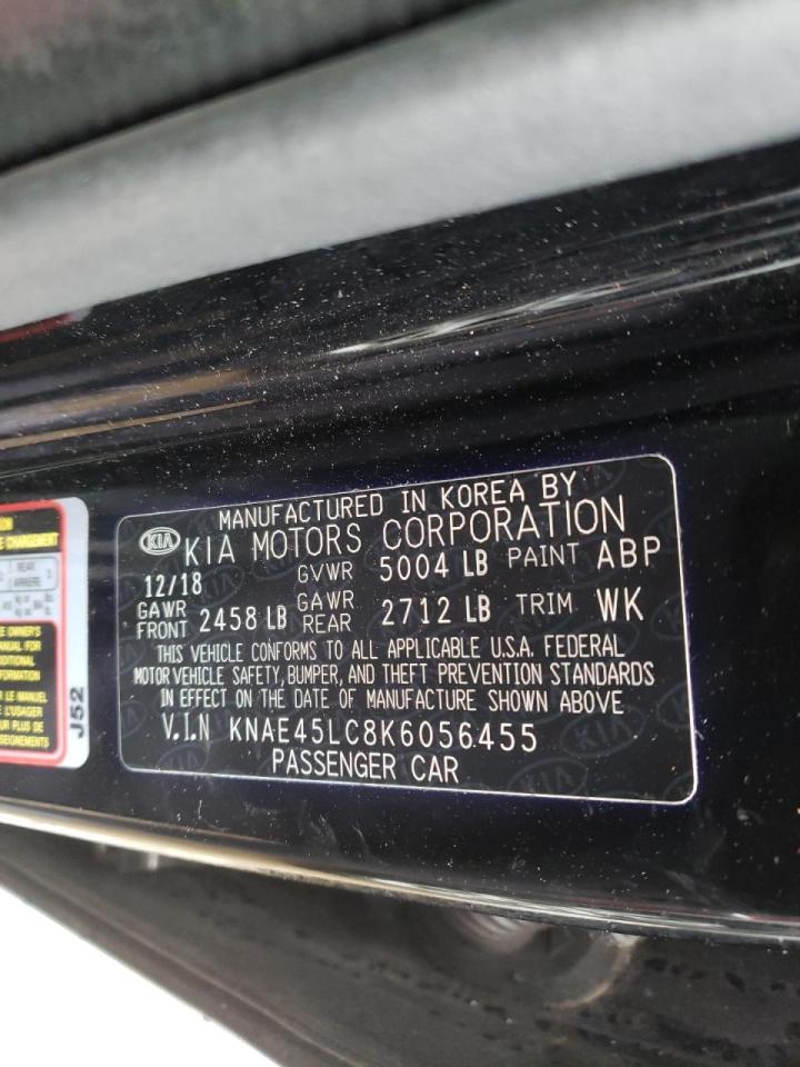 Photo 10 from auction – 2019 KIA STINGER GT with VIN KNAE45LC8K6056455