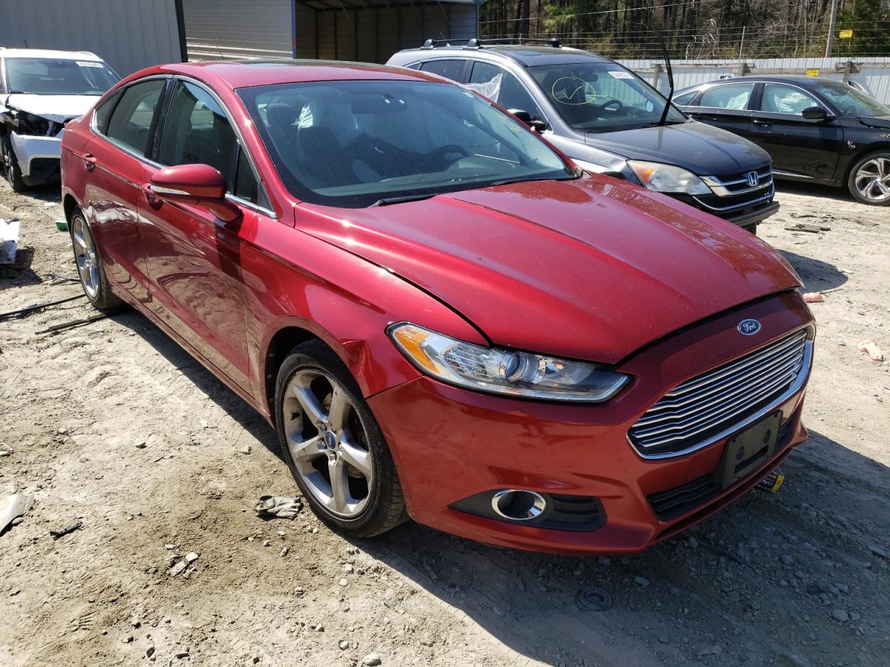 FORD FUSION SE 2013 with VIN 3FA6P0H92DR126834 - Photo from auction