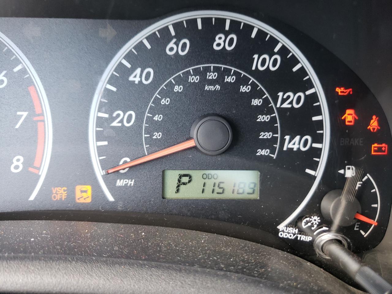 Photo 8 from auction – 2009 TOYOTA COROLLA BA with VIN 2T1BU40E19C093078