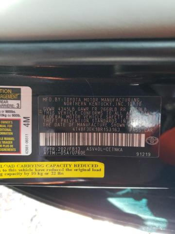 Photo 10 from auction – 2011 TOYOTA CAMRY BASE with VIN 4T4BF3EK1BR153163