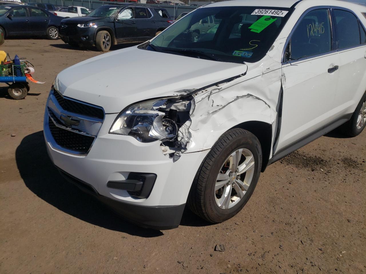 Photo 9 from auction – 2012 CHEVROLET EQUINOX LS with VIN 2GNALBEK9C1291597