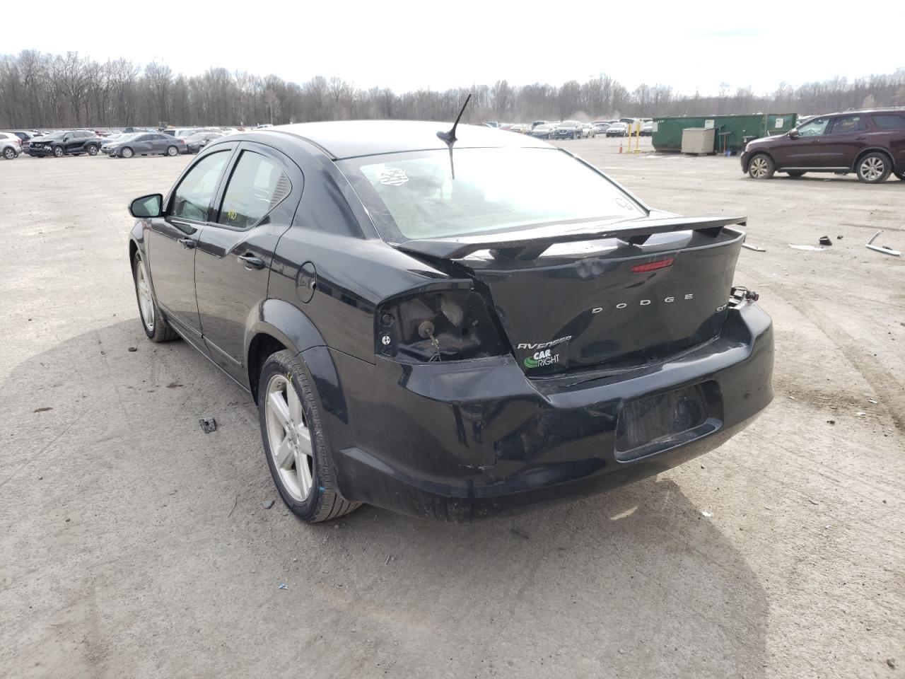 Photo 12 from auction – 2013 DODGE AVENGER SX with VIN 1C3CDZCB1DN709861