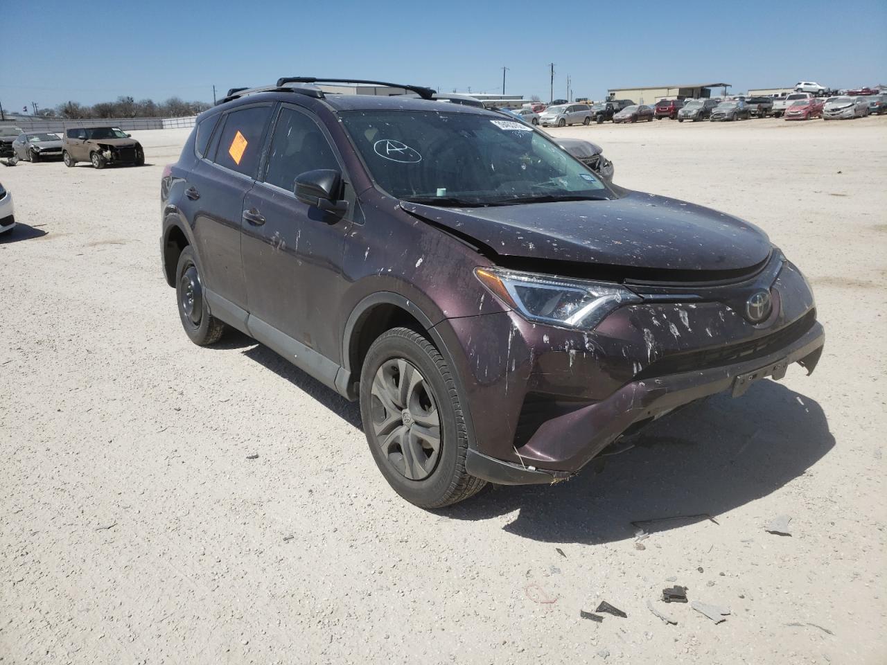 TOYOTA RAV4 LE 2018 with VIN 2T3ZFREV0JW498499 - Photo from auction