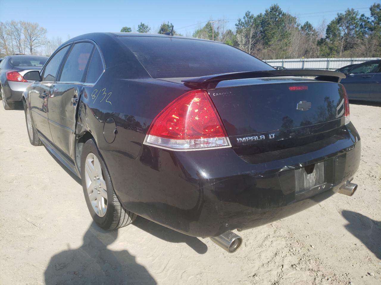 Photo 3 from auction – 2012 CHEVROLET IMPALA LT with VIN 2G1WG5E30C1239023