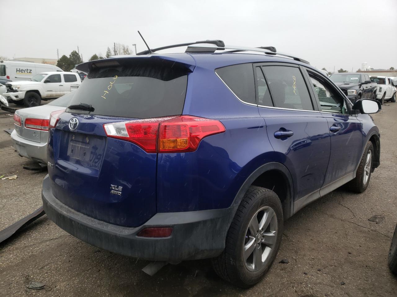 Photo 4 from auction – 2015 TOYOTA RAV4 XLE with VIN 2T3RFREV1FW257560