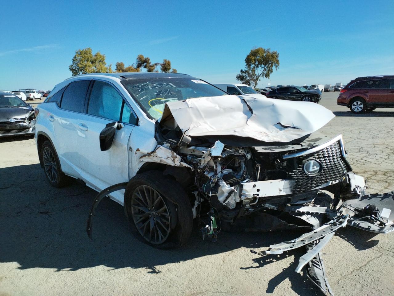 LEXUS RX 350 BAS 2019 with VIN 2T2BZMCA6KC203232 - Photo from auction