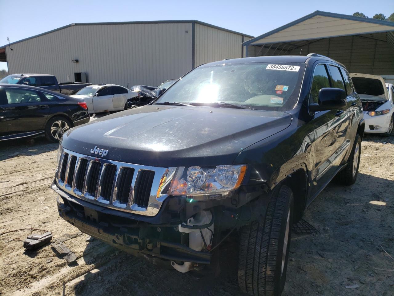 Photo 2 from auction – 2012 JEEP GRAND CHER with VIN 1C4RJFAG5CC179173