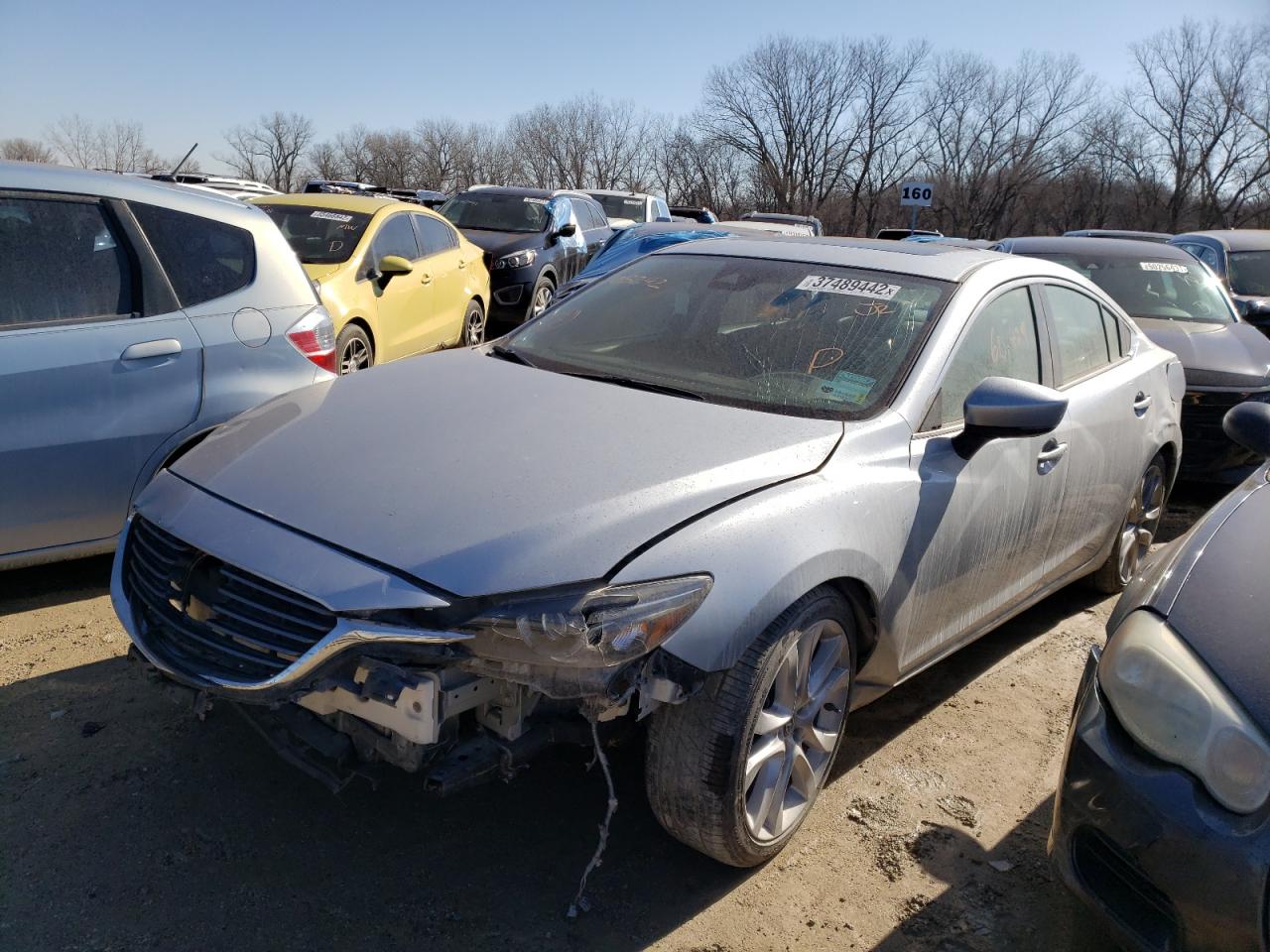 Photo 2 from auction – 2017 MAZDA 6 TOURING with VIN JM1GL1V52H1105242