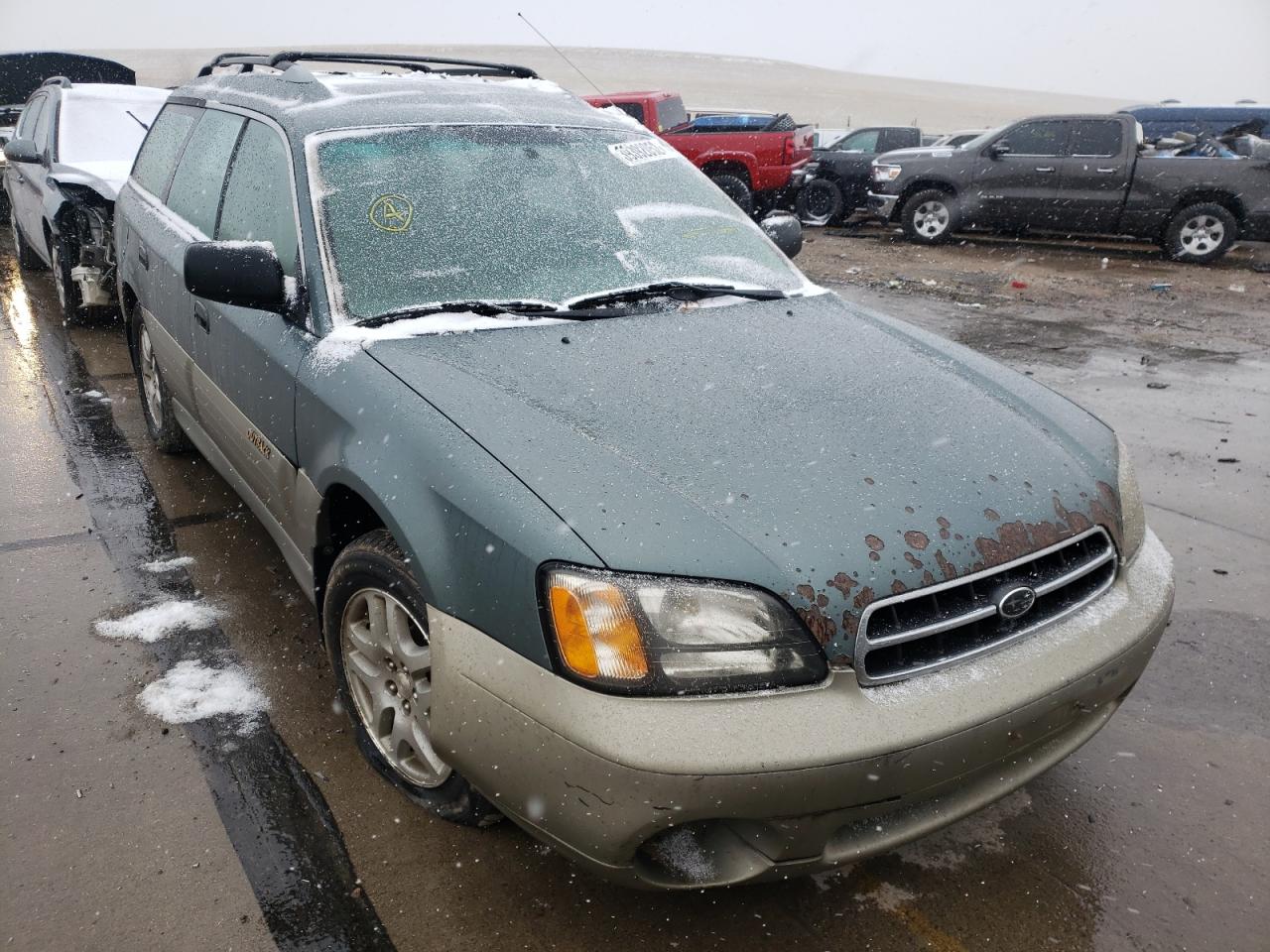 SUBARU LEGACY OUT 2000 with VIN 4S3BH6752Y7646326 - Photo from auction