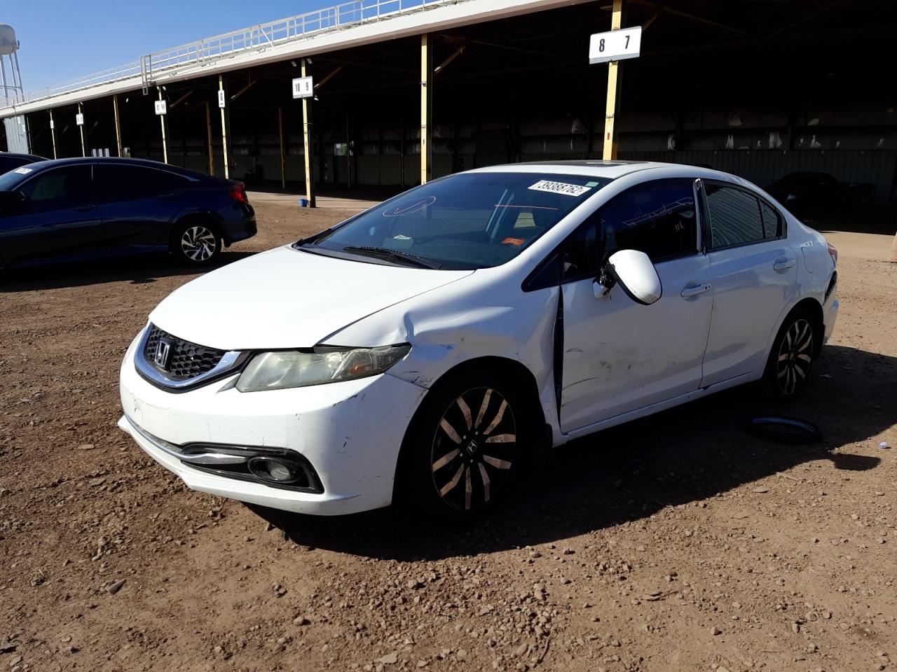 Photo 2 from auction – 2014 HONDA CIVIC EXL with VIN 19XFB2F9XEE009373