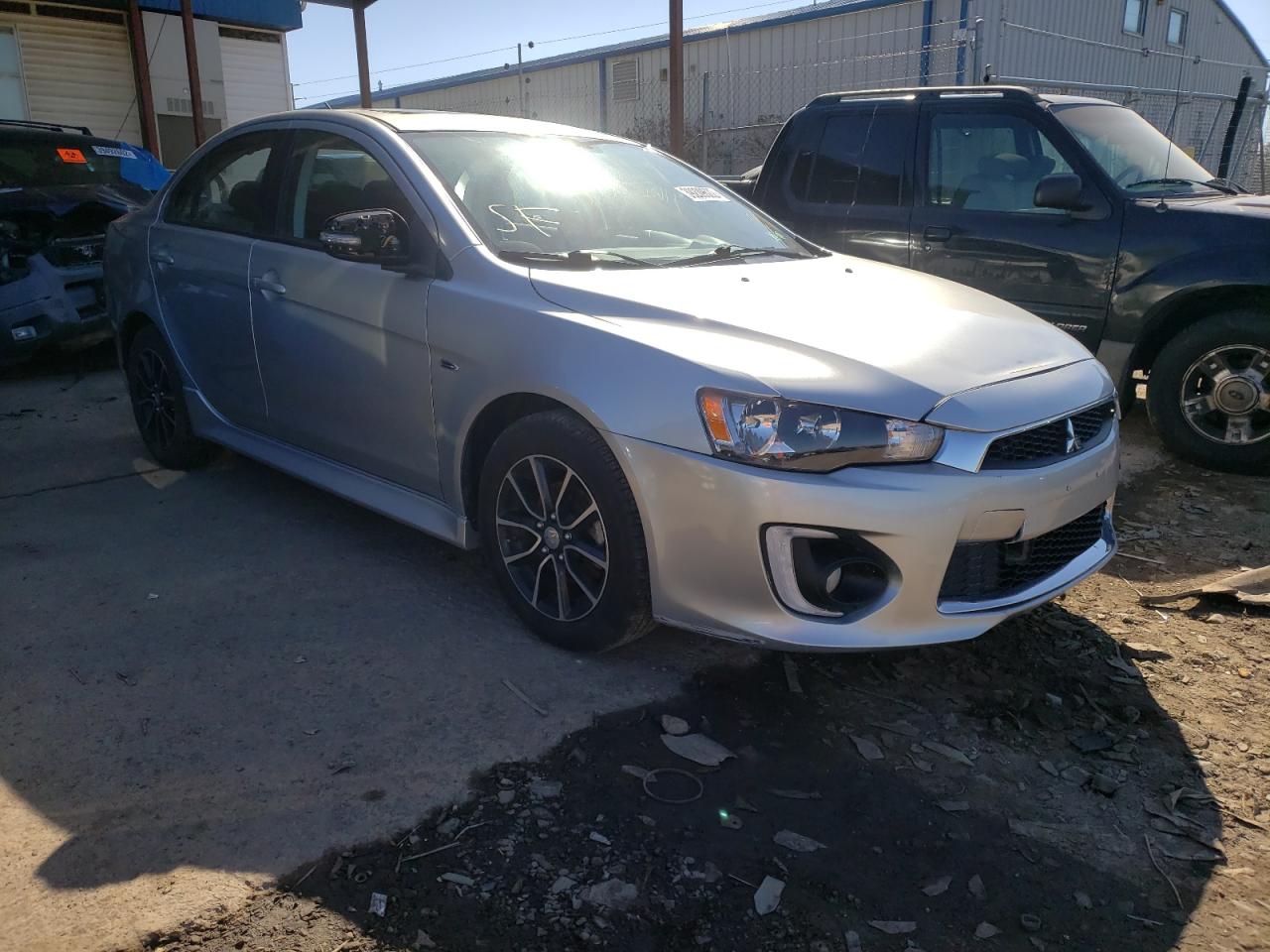 MITSUBISHI LANCER ES 2017 with VIN JA32U2FU4HU004316 - Photo from auction