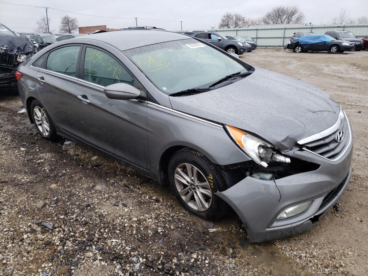 Photo 1 from auction – 2013 HYUNDAI SONATA GLS with VIN 5NPEB4AC8DH657282