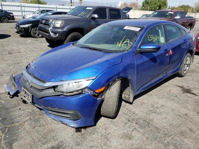 Photo 2 from auction – 2016 HONDA CIVIC LX with VIN 2HGFC2F5XGH566643