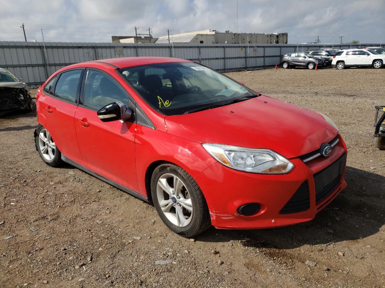 FORD FOCUS SE 2014 with VIN 1FADP3F28EL219100 - Photo from auction