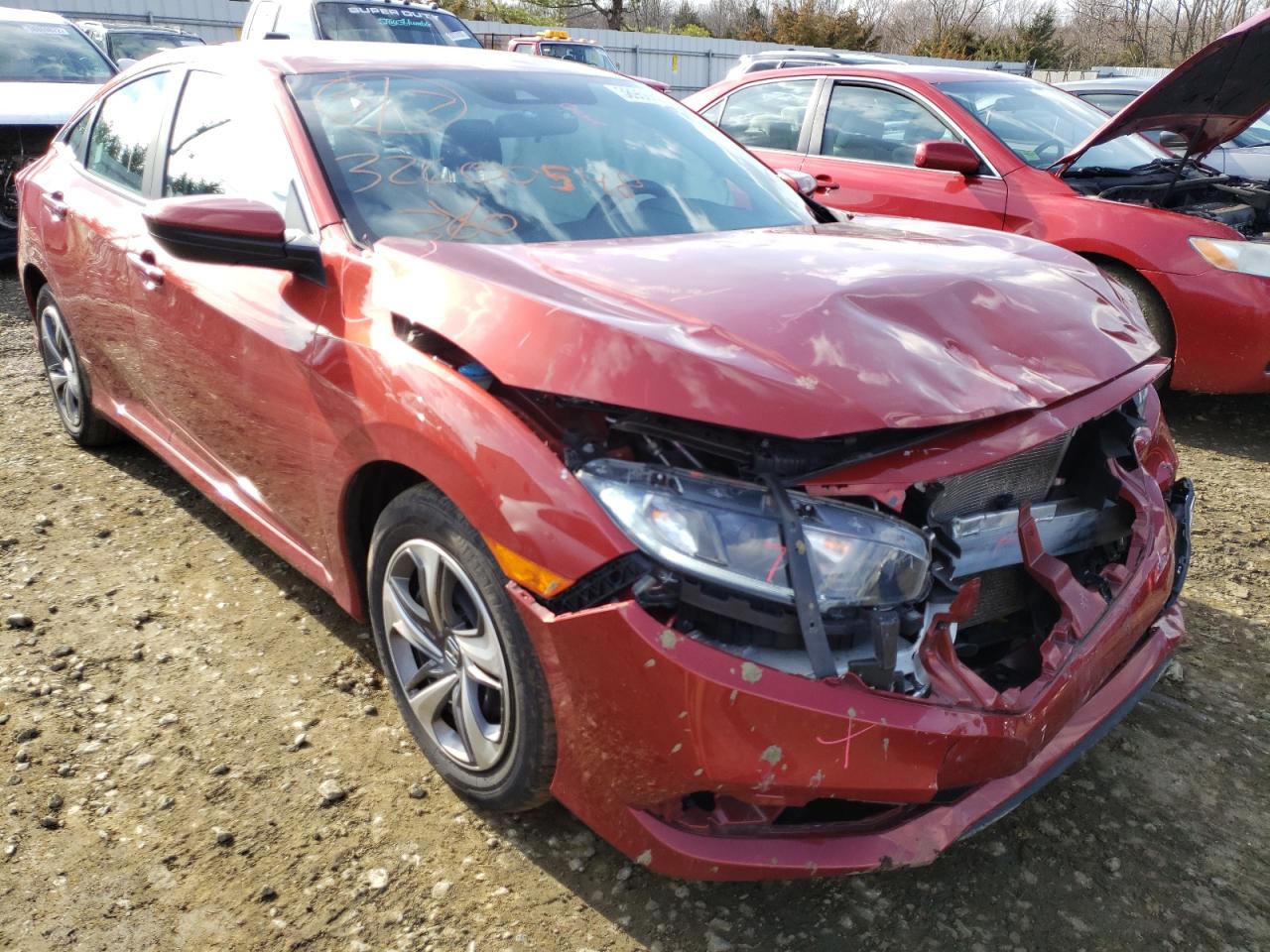 Photo 1 from auction – 2019 HONDA CIVIC LX with VIN 2HGFC2F60KH536200