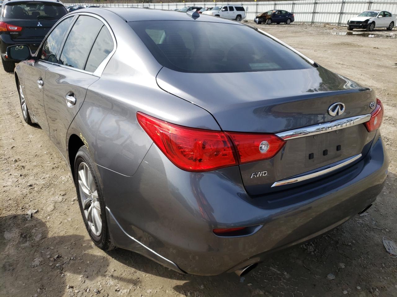 Photo 3 from auction – 2016 INFINITI Q50 BASE with VIN JN1CV7AR2GM250043
