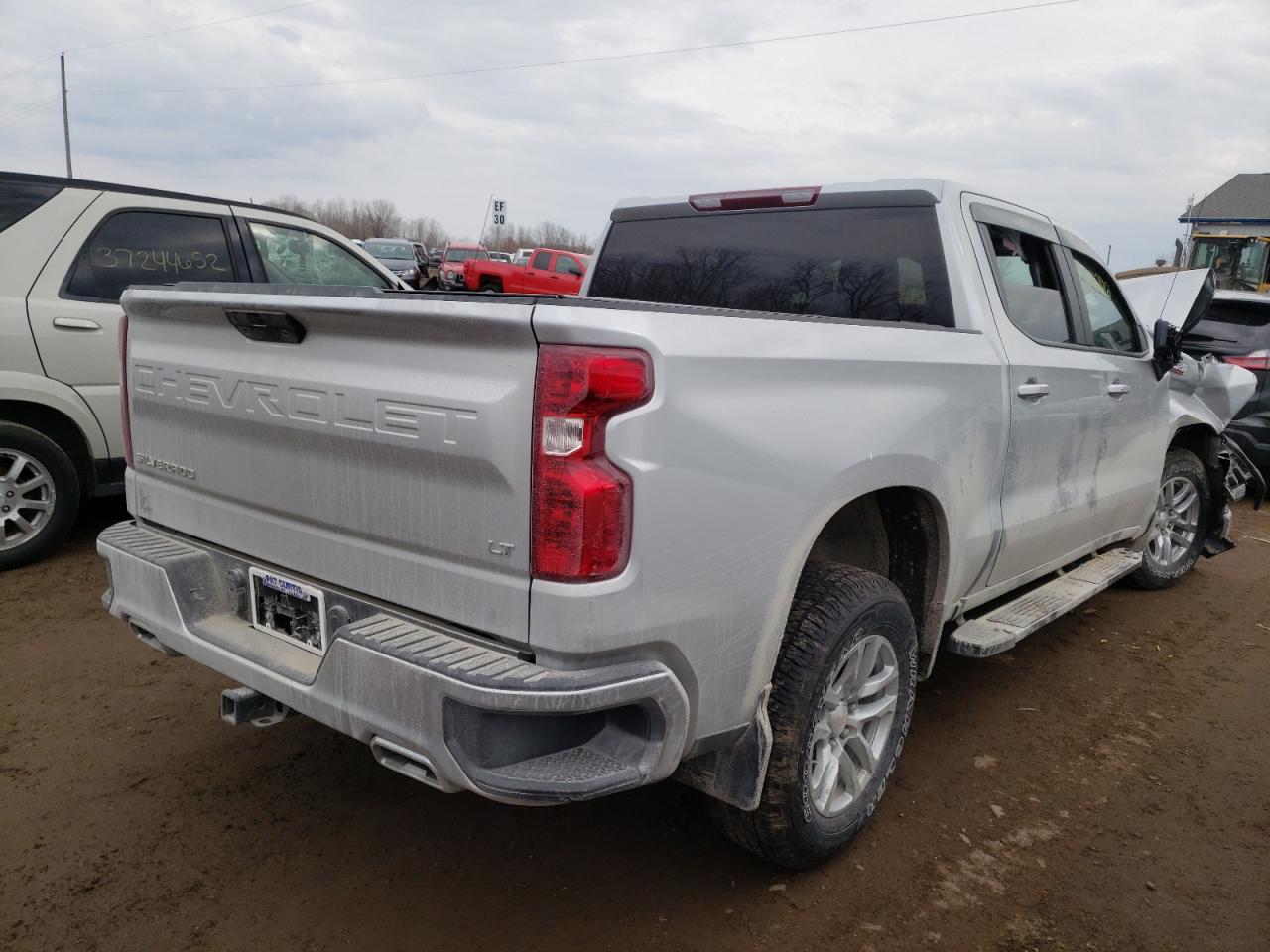Photo 4 from auction – 2021 CHEVROLET SILVERADO with VIN 1GCUYDED3MZ403078