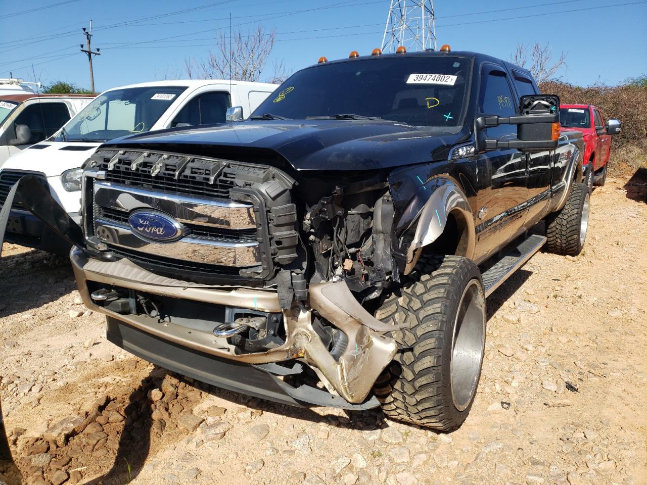 Photo 2 from auction – 2014 FORD F350 SUPER with VIN 1FT8W3BT1EEB10799