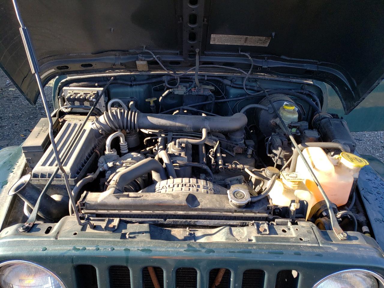 Photo 7 from auction – 1999 JEEP WRANGLER / with VIN 1J4FY49S1XP465557