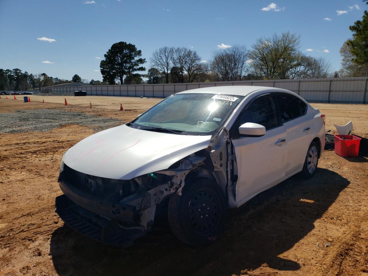 Photo 2 from auction – 2014 NISSAN SENTRA S with VIN 3N1AB7AP0EL648731