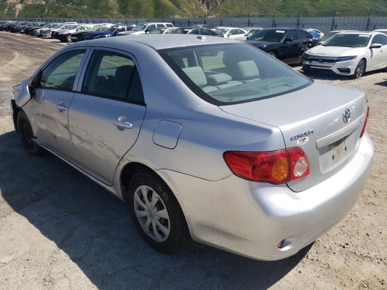Photo 3 from auction – 2009 TOYOTA COROLLA BA with VIN JTDBL40E69J036754