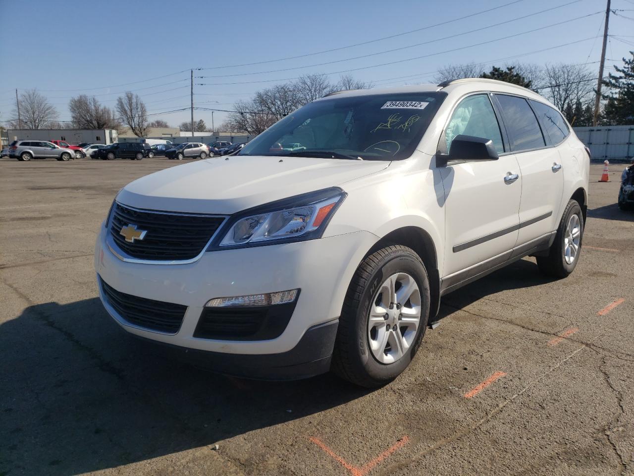 Photo 2 from auction – 2013 CHEVROLET TRAVERSE L with VIN 1GNKRFED9DJ104412