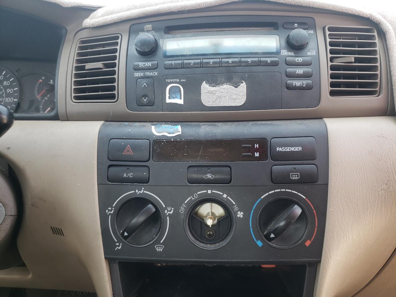 Photo 9 from auction – 2003 TOYOTA COROLLA CE with VIN 1NXBR32E63Z173300