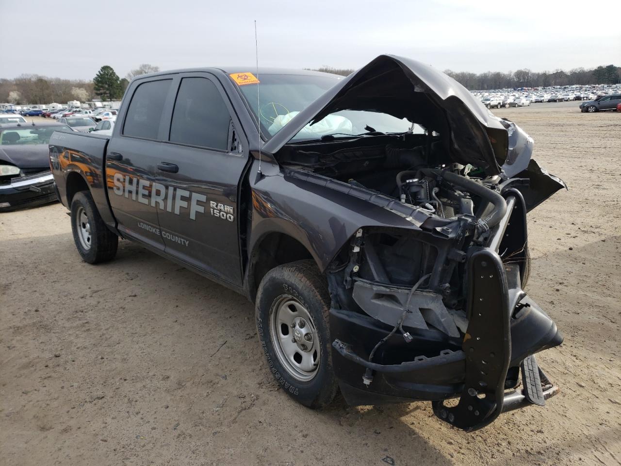 RAM 1500 SSV 2018 with VIN 1C6RR7XT7JS214809 - Photo from auction