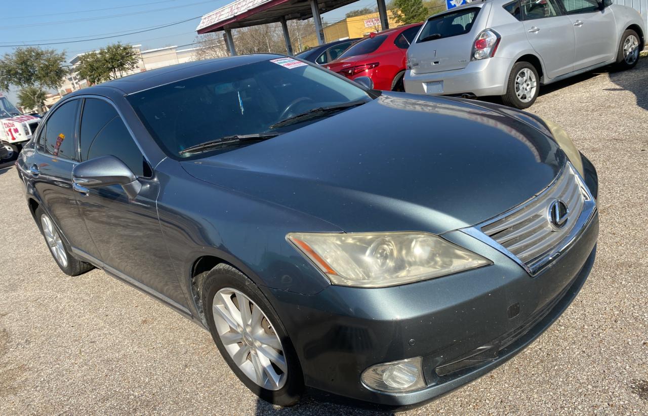 LEXUS ES 350 2012 with VIN JTHBK1EG0C2501458 - Photo from auction