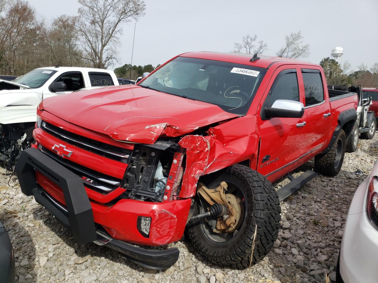 Photo 2 from auction – 2017 CHEVROLET SILVERADO with VIN 3GCUKSEC7HG297091